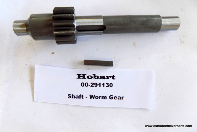 Hobart D300 00-291130 Shaft - Worm Gear New